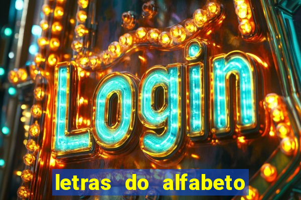 letras do alfabeto personalizadas para imprimir